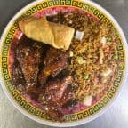 Best Chicken Wings in Sticky Sauce (Combo Plate) in Pawtucket, RI